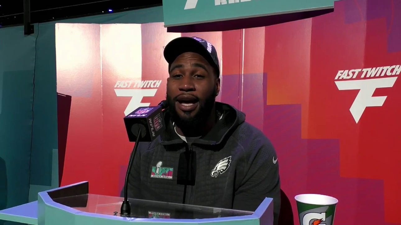 Eagles' Haason Reddick on sacking Patrick Mahomes in the Super Bowl: 'That's going to be historic for me'