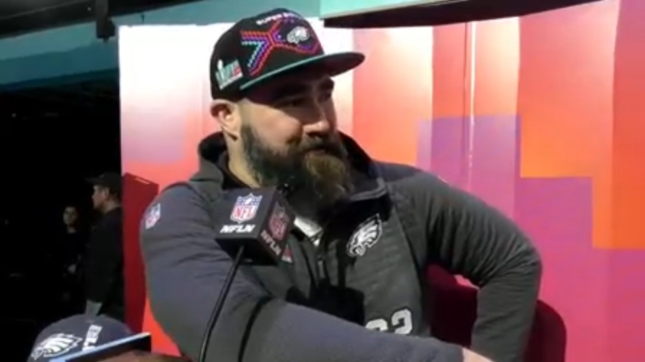 Eagles' Jason Kelce on who won all the fights growing up: 'I was undefeated pretty much'