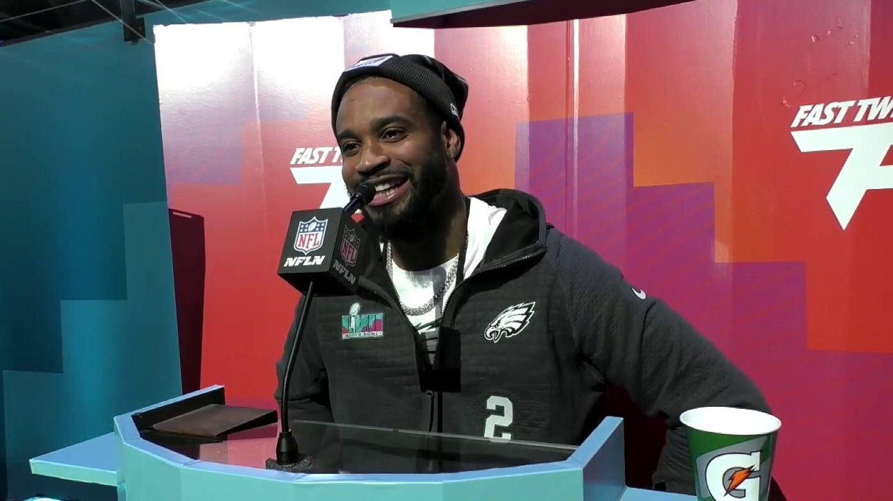 Eagles' Darius Slay on his NFL script: 'My script said that I was gonna get drafted first round first pick, but it didn't happen!'