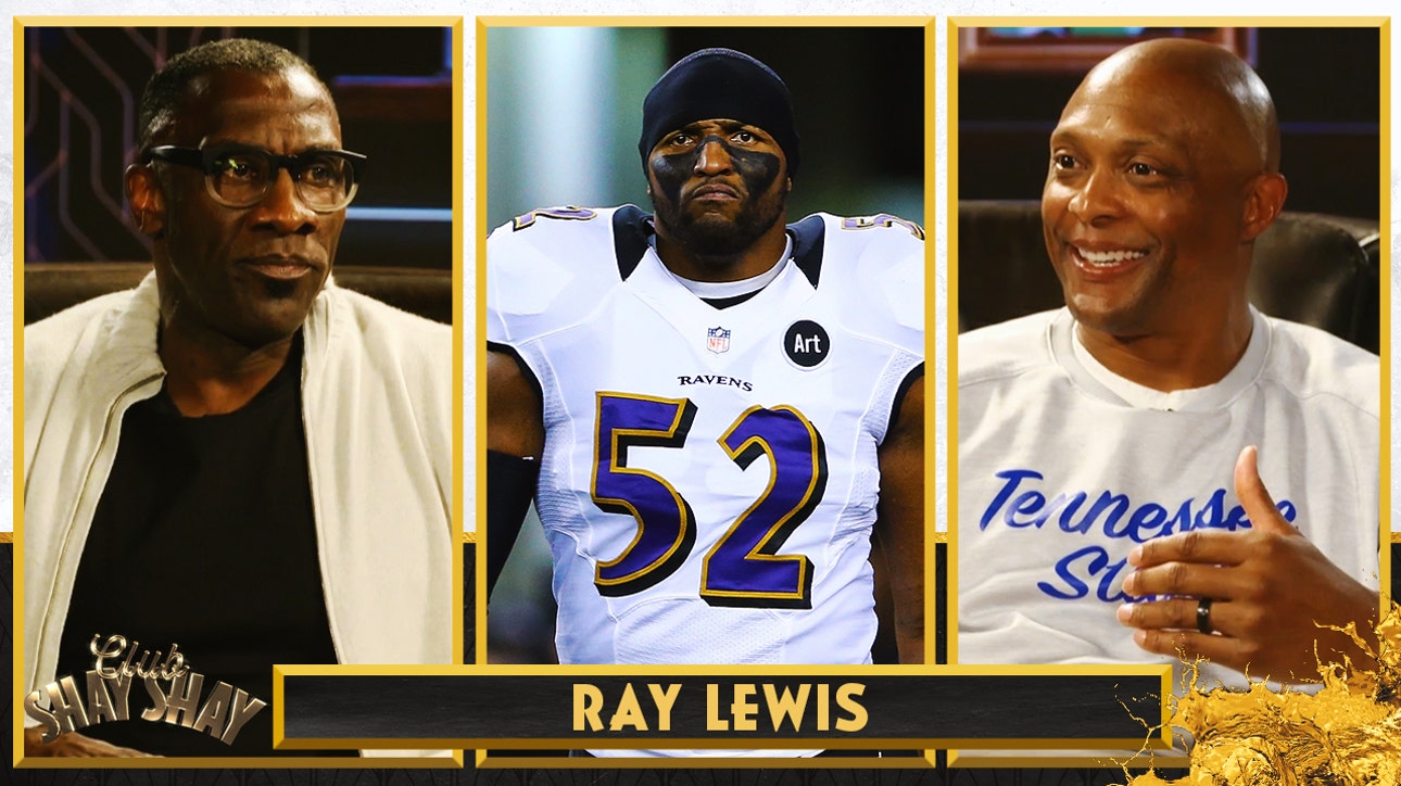 Eddie George on Baltimore Ravens defense led by Ray Lewis: 'I hated y'all' | CLUB SHAY SHAY