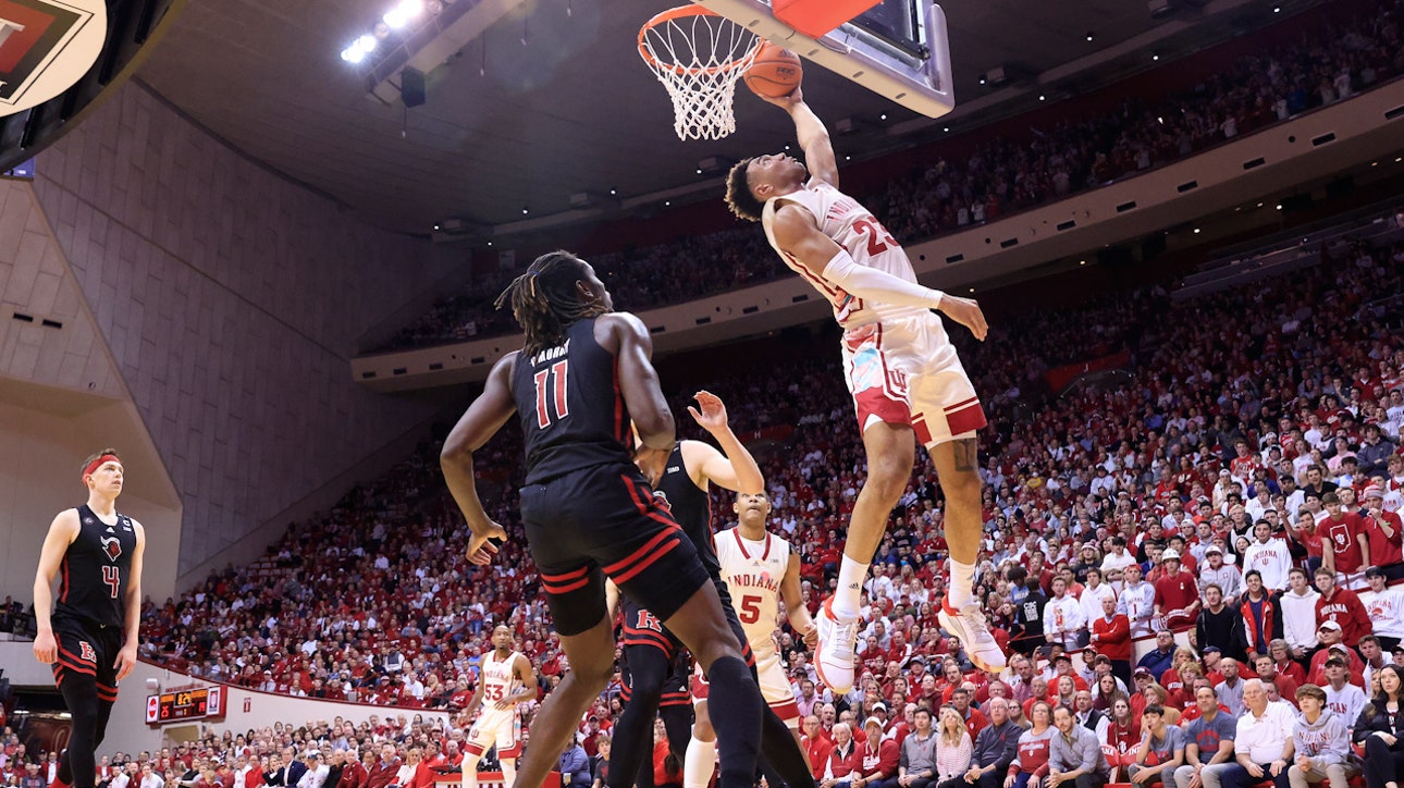 Indiana's Trayce Jackson-Davis earns his 44th career double-double in victory against Rutgers 