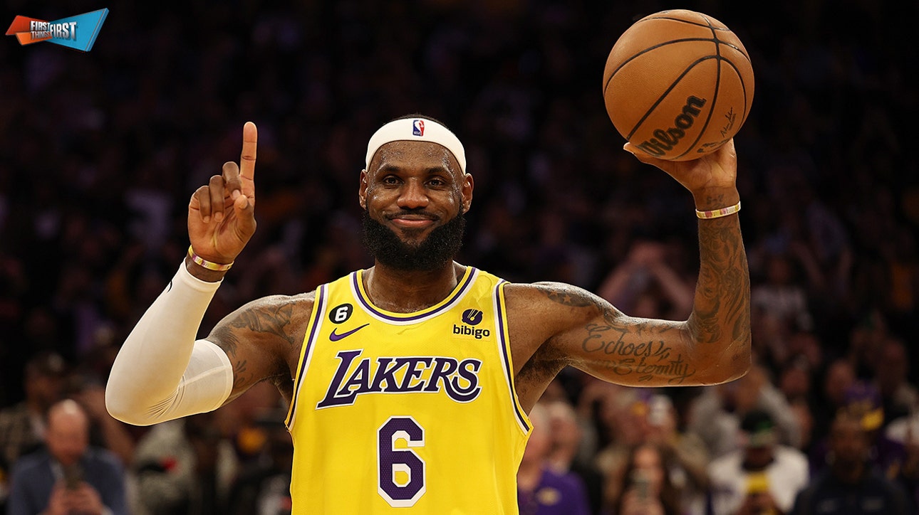 LeBron James breaks NBA's all-time scoring record, surpassing Kareem Abdul-Jabbar | FIRST THINGS FIRST