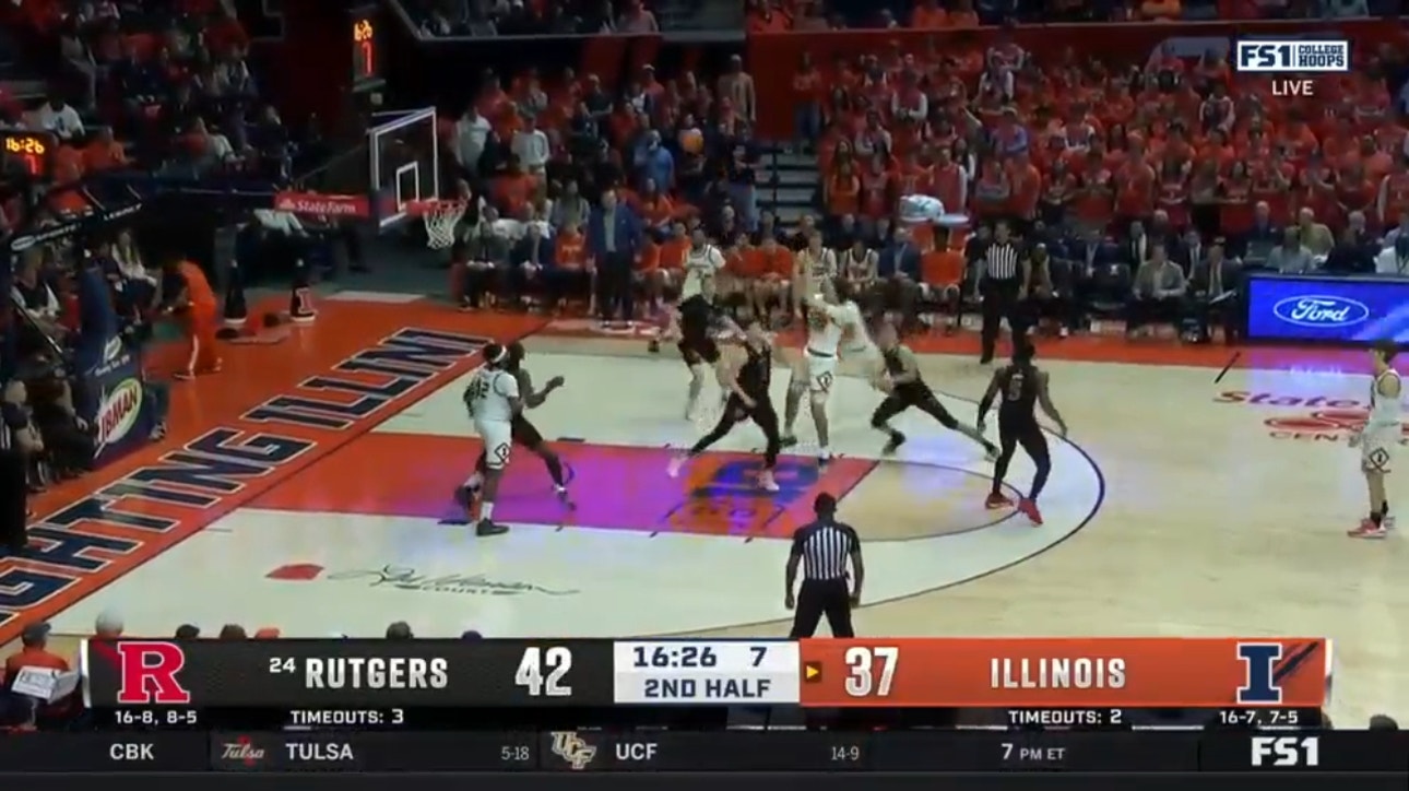 Illinois' Coleman Hawkins totals 18 points in comeback win over Rutgers