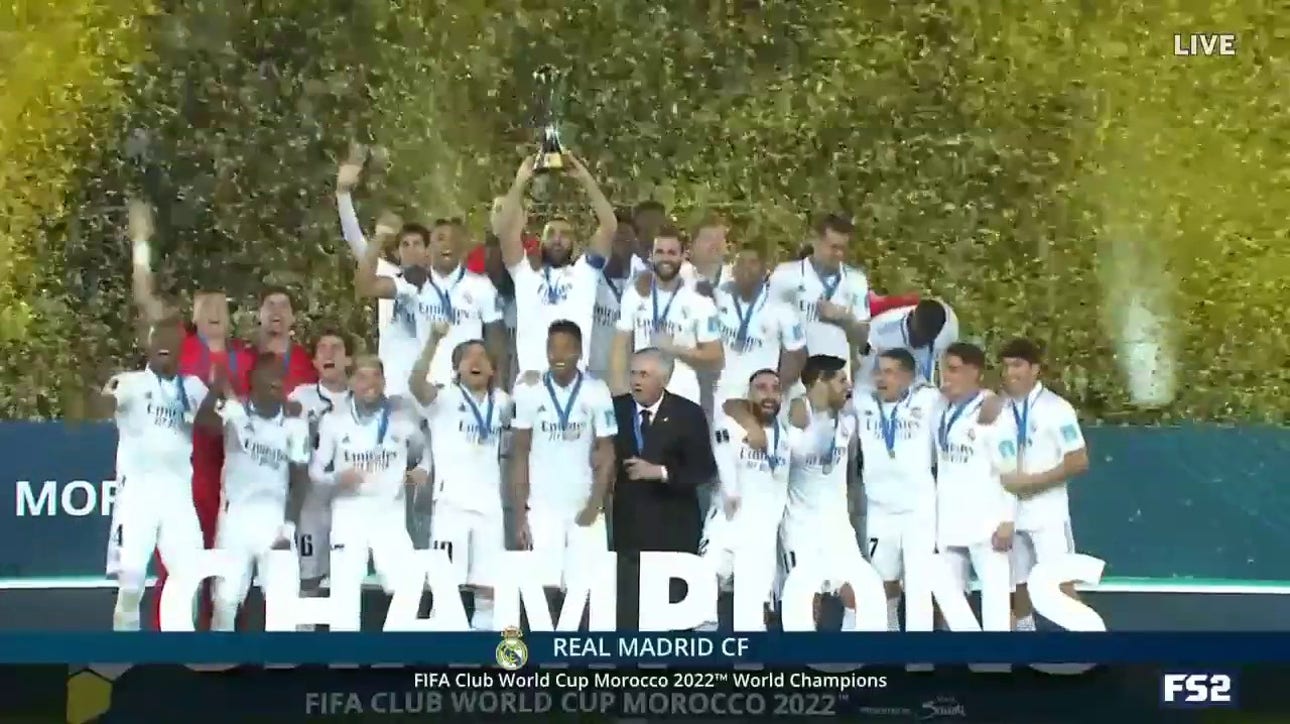 Vinicius Junior and Real Madrid hoist trophy claiming its fifth FIFA Club World Cup over Al Hilal