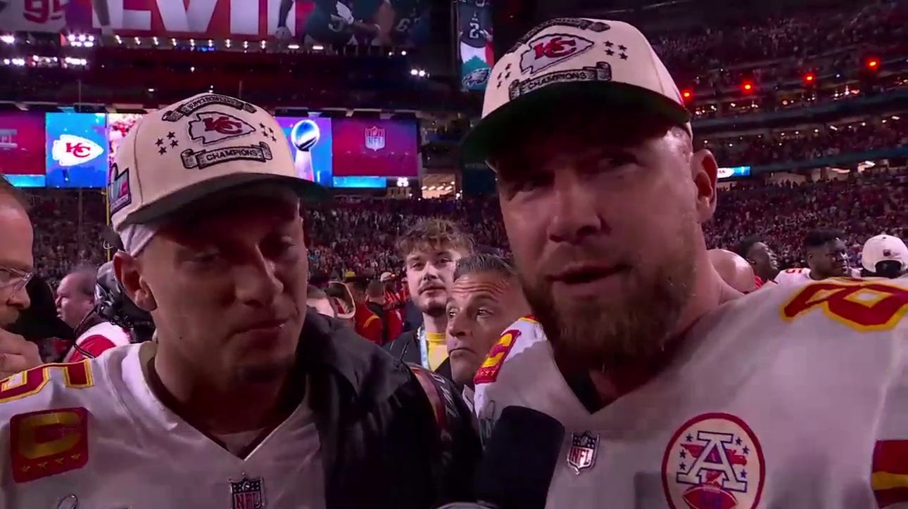 'Put some respect on our name'  - Patrick Mahomes and Travis Kelce after leading Chiefs to comeback win in Super Bowl LVII