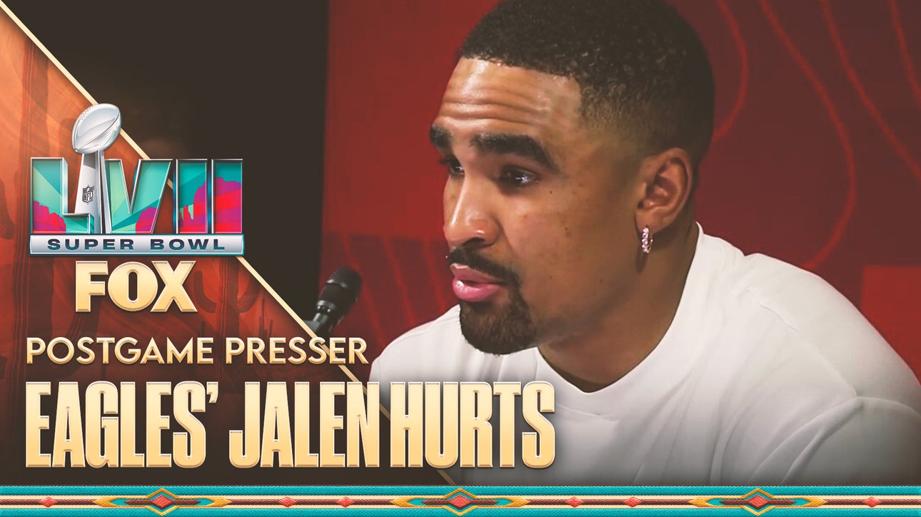 Super Bowl LVII: Eagles' Jalen Hurts postgame presser