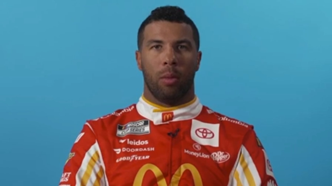 Bubba Wallace on learning from Las Vegas and running well at Martinsville