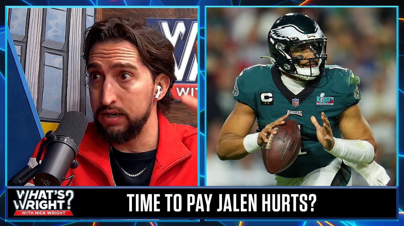 Jalen Hurts made history in Super Bowl LVII, so is it time to pay him? | What's Wright?