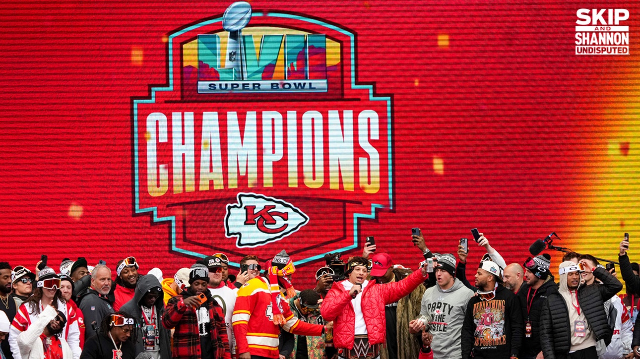 Chiefs celebrate Super Bowl LVII win with parade in Kansas City | UNDISPUTED