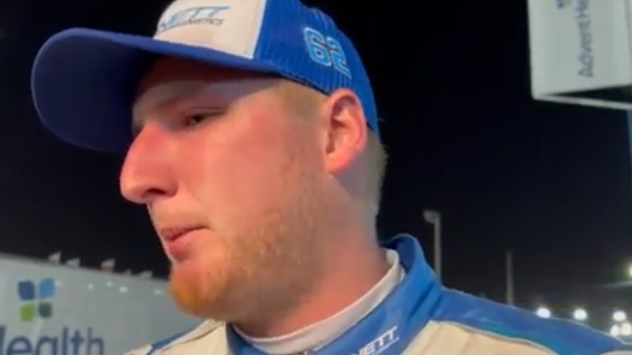Austin Hill blames himself for getting involved in a wreck and missing the Daytona 500
