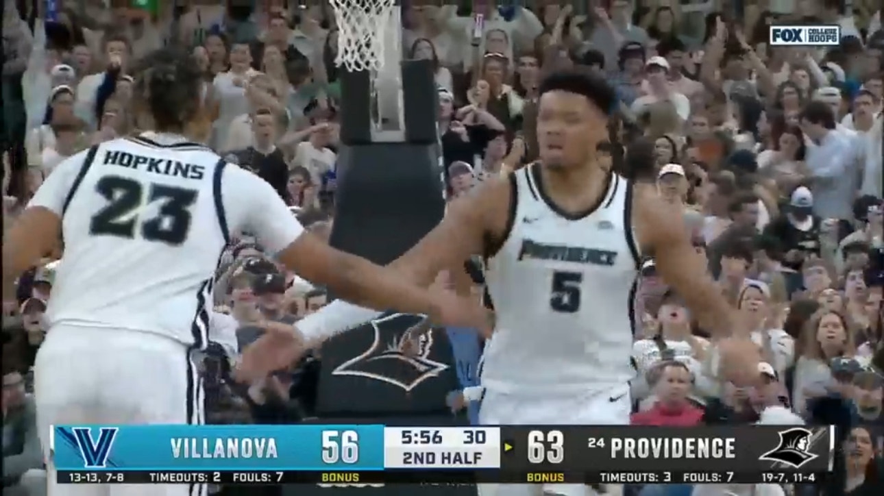 Providence's Ed Croswell scores his 1000th career point, drops 21 points in win over Villanova