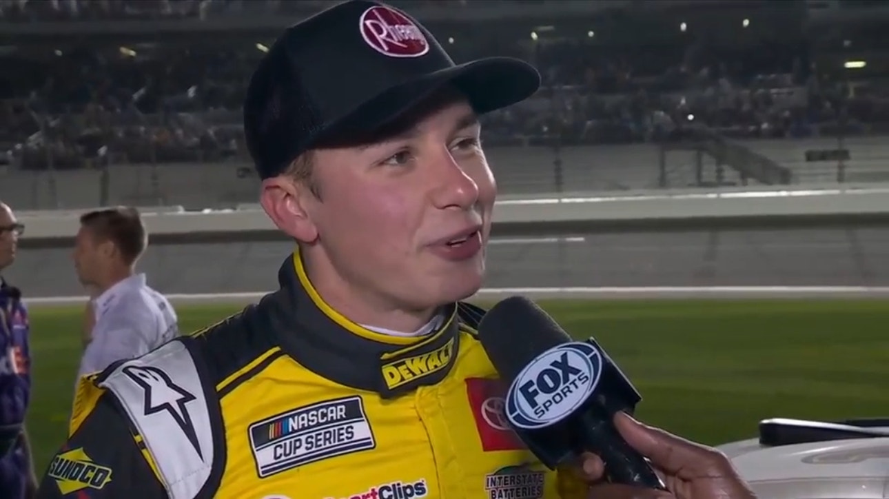 Daytona 500: Christopher Bell says he is very happy and thankful with his finish | NASCAR ON FOX