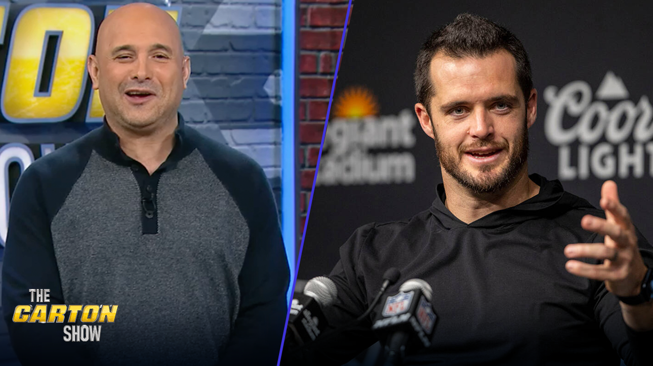 Should Giants zero in on Derek Carr instead of Daniel Jones? | THE CARTON SHOW