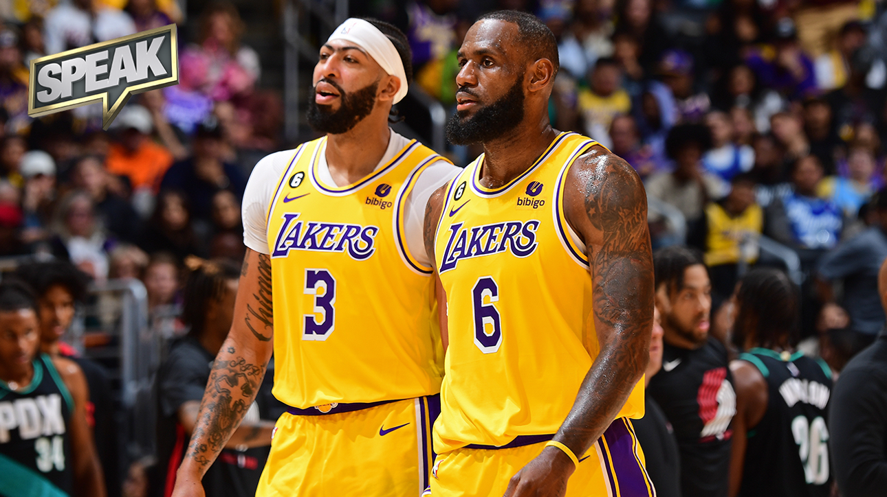 Can LeBron & Anthony Davis be trusted to get the Lakers to the playoffs? | SPEAK