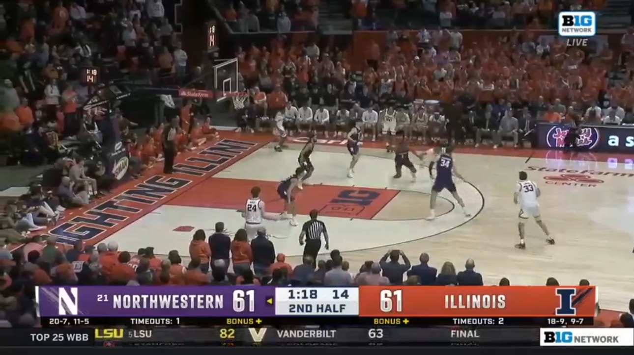 Terrence Shannon Jr. scored 26 points off the bench in Illinois' comeback victory over Northwestern