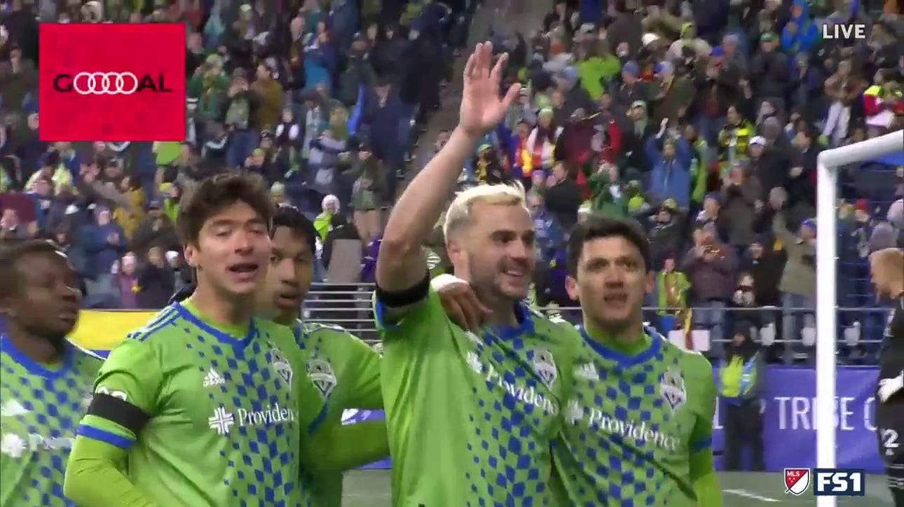 Jordan Morris scores again via the header as the Sounders take a 4-0 lead on the Rapids