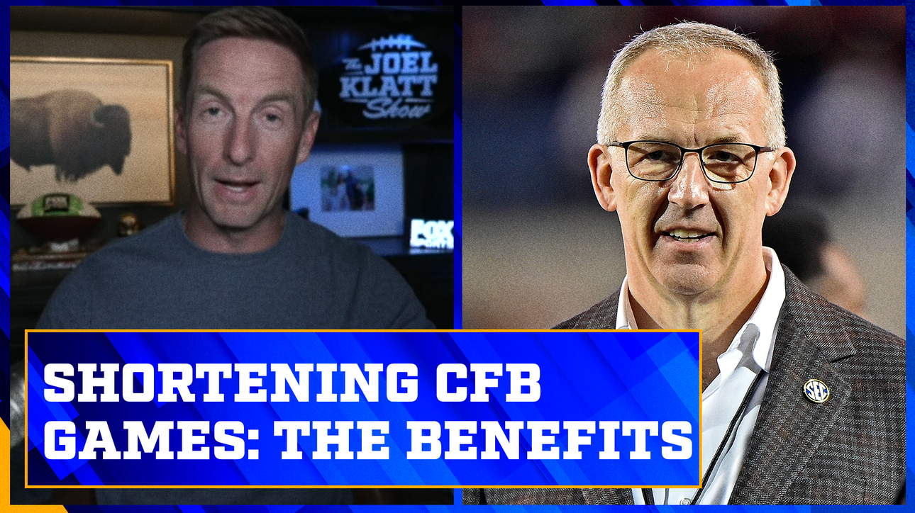 The benefits of shortening college football games | Joel Klatt Show