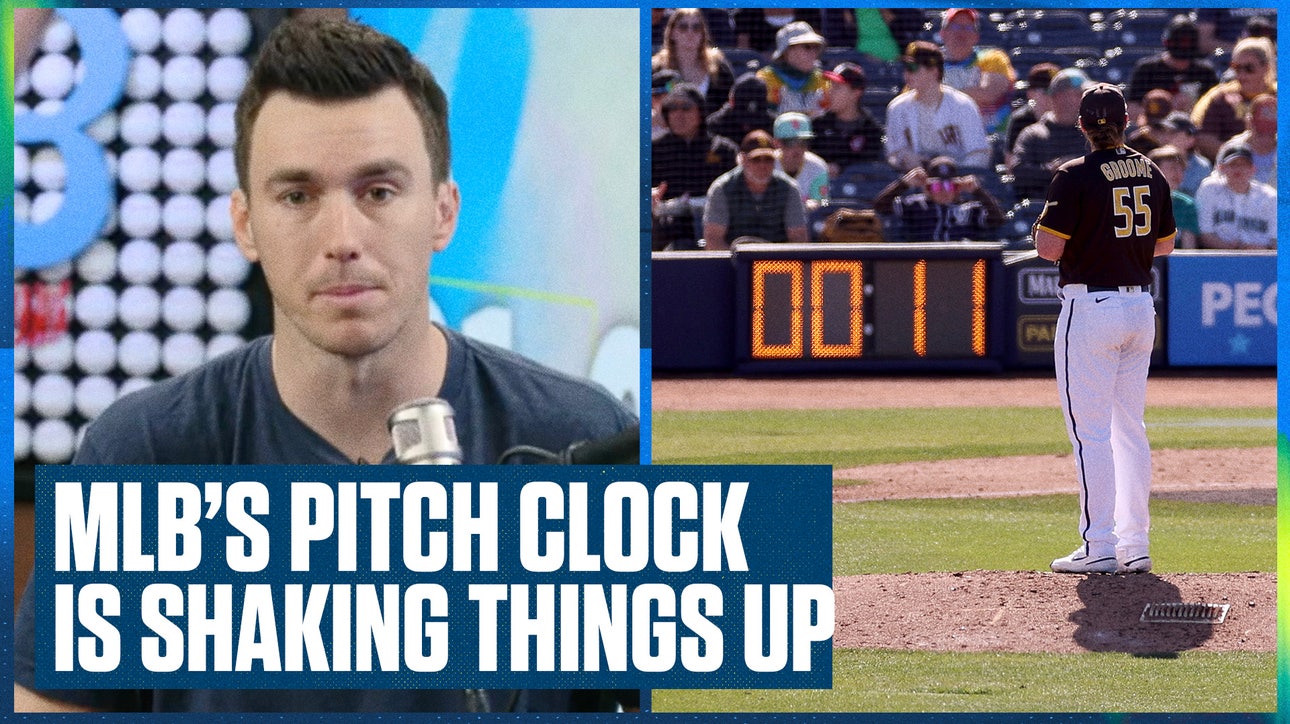 How MLB's new pitch clock is changing the game of baseball & Ben's grade | Flippin' Bats