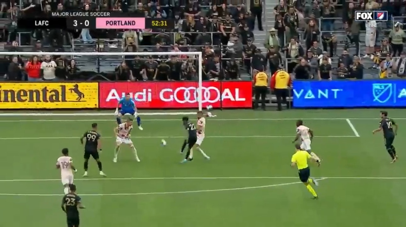 LAFC finds their third goal thanks to Kwadwo Opoku's wicked left-footer from the center of the box