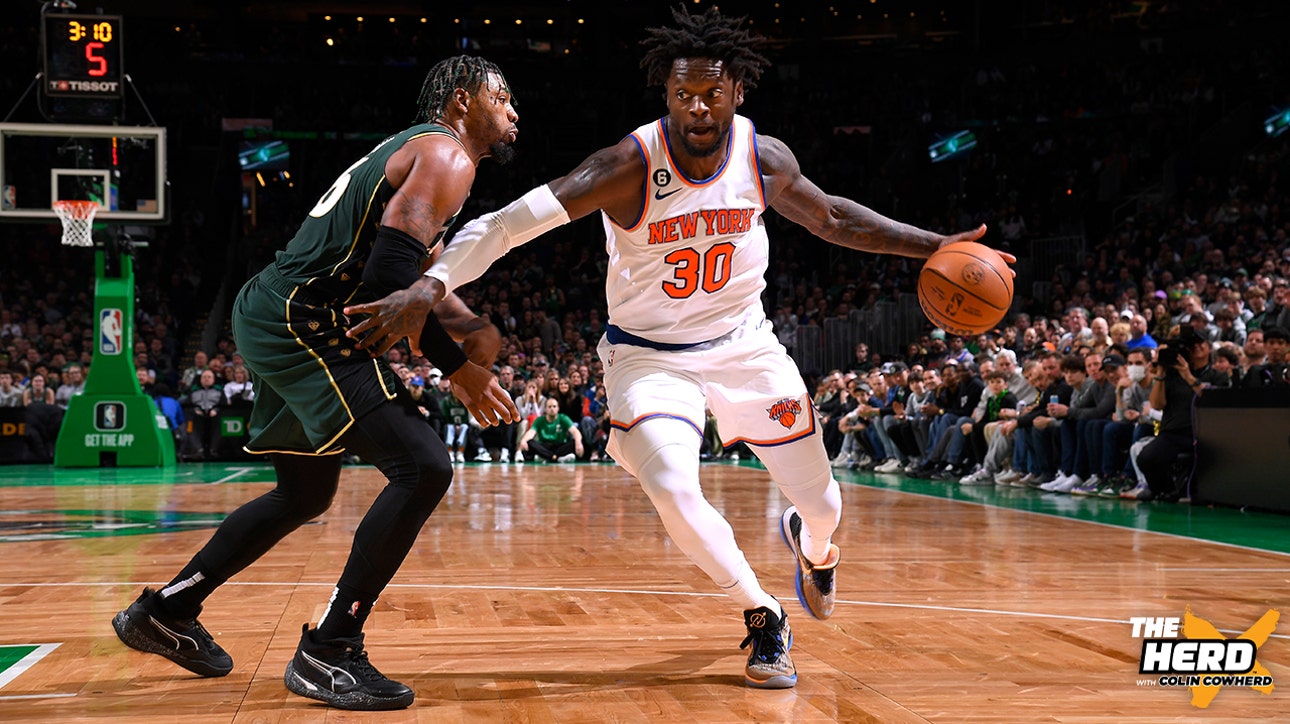 Knicks extend winning streak, defeating Celtics in double OT thriller | THE HERD