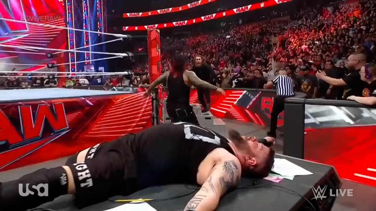 Kevin Owens denies Sami Zayn's help against Solo Sikoa in his quest to destroy The Bloodline