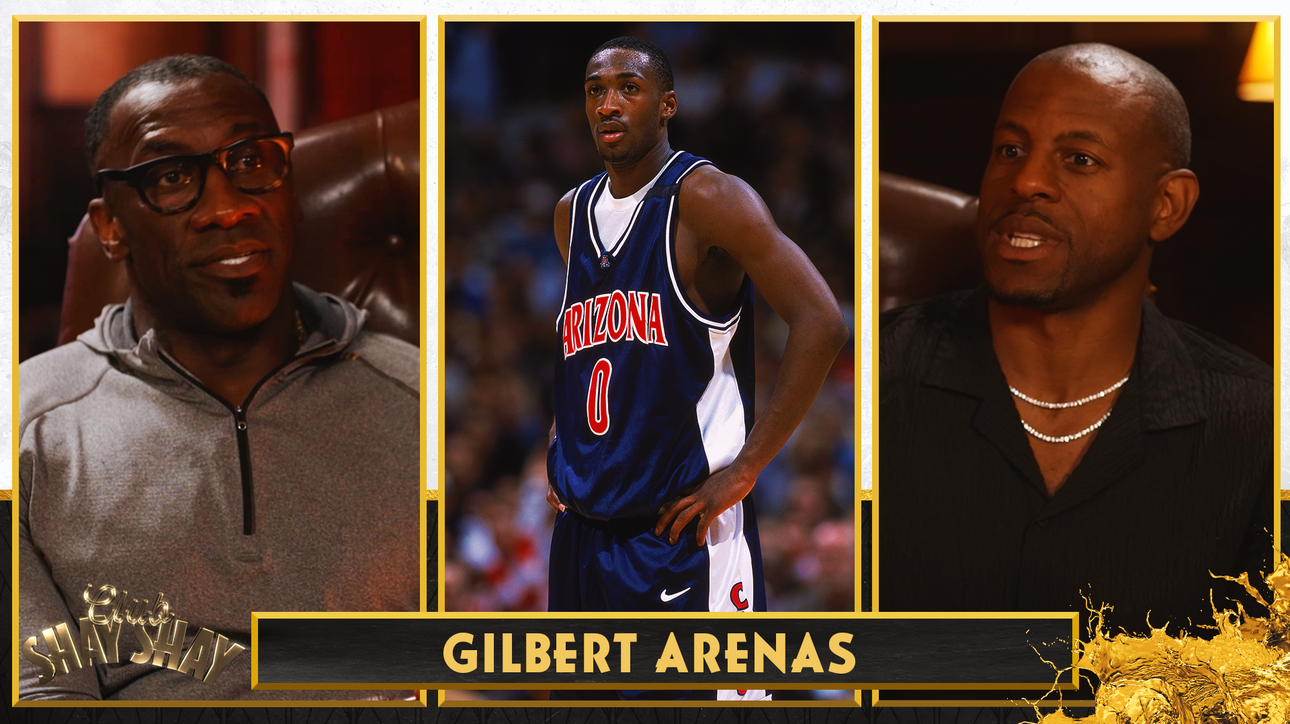 "Gilbert Arenas is the best player to come out of Arizona" — Andre Iguodala | CLUB SHAY SHAY