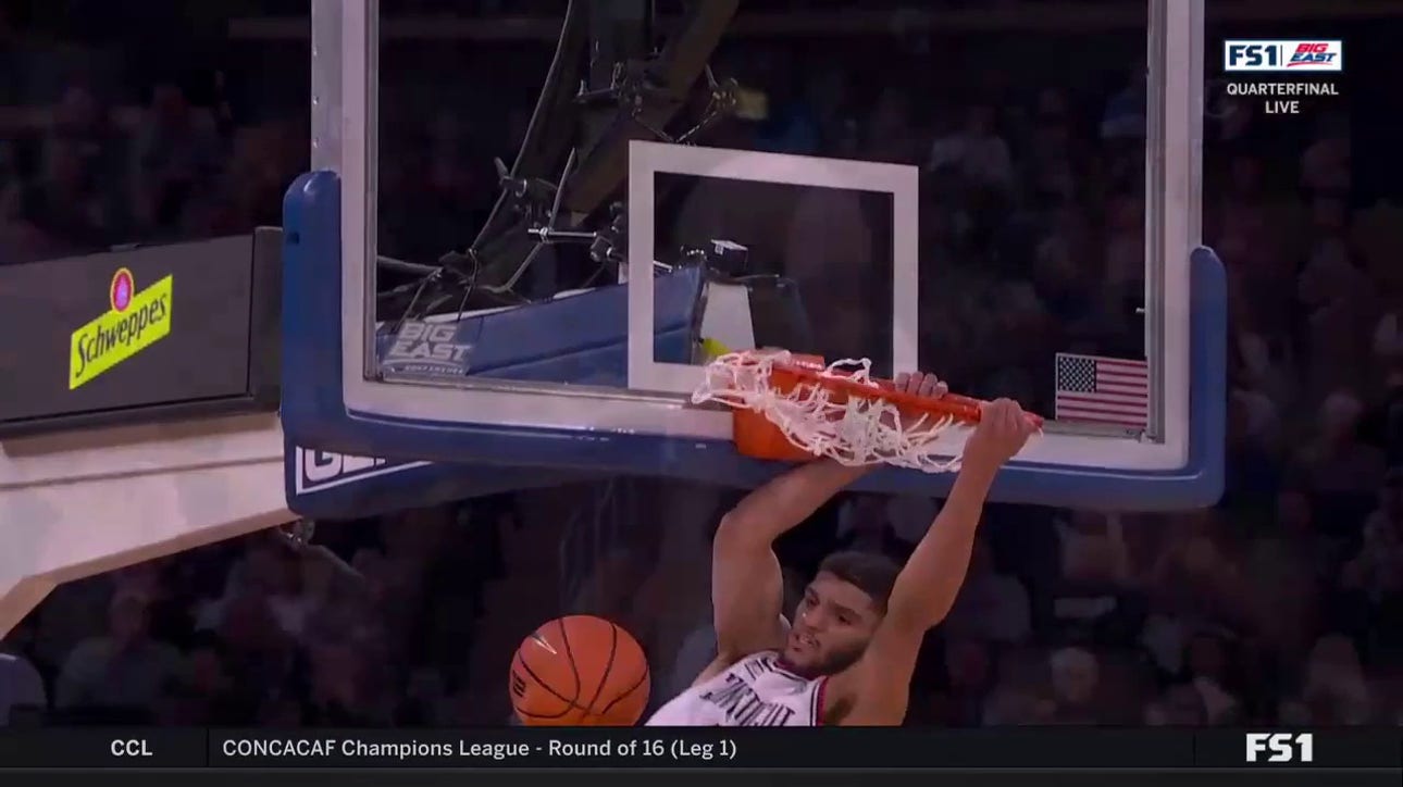 UConn's Andre Jackson Jr. goes coast-to-coast for an ABSURD dunk against Providence