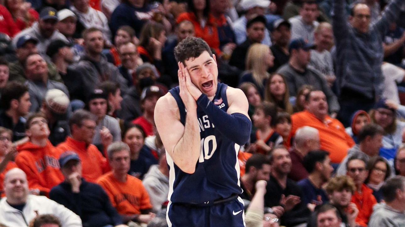 Andrew Funk brought the fury scoring 20 points in the Nittany Lions' victory over Illinois