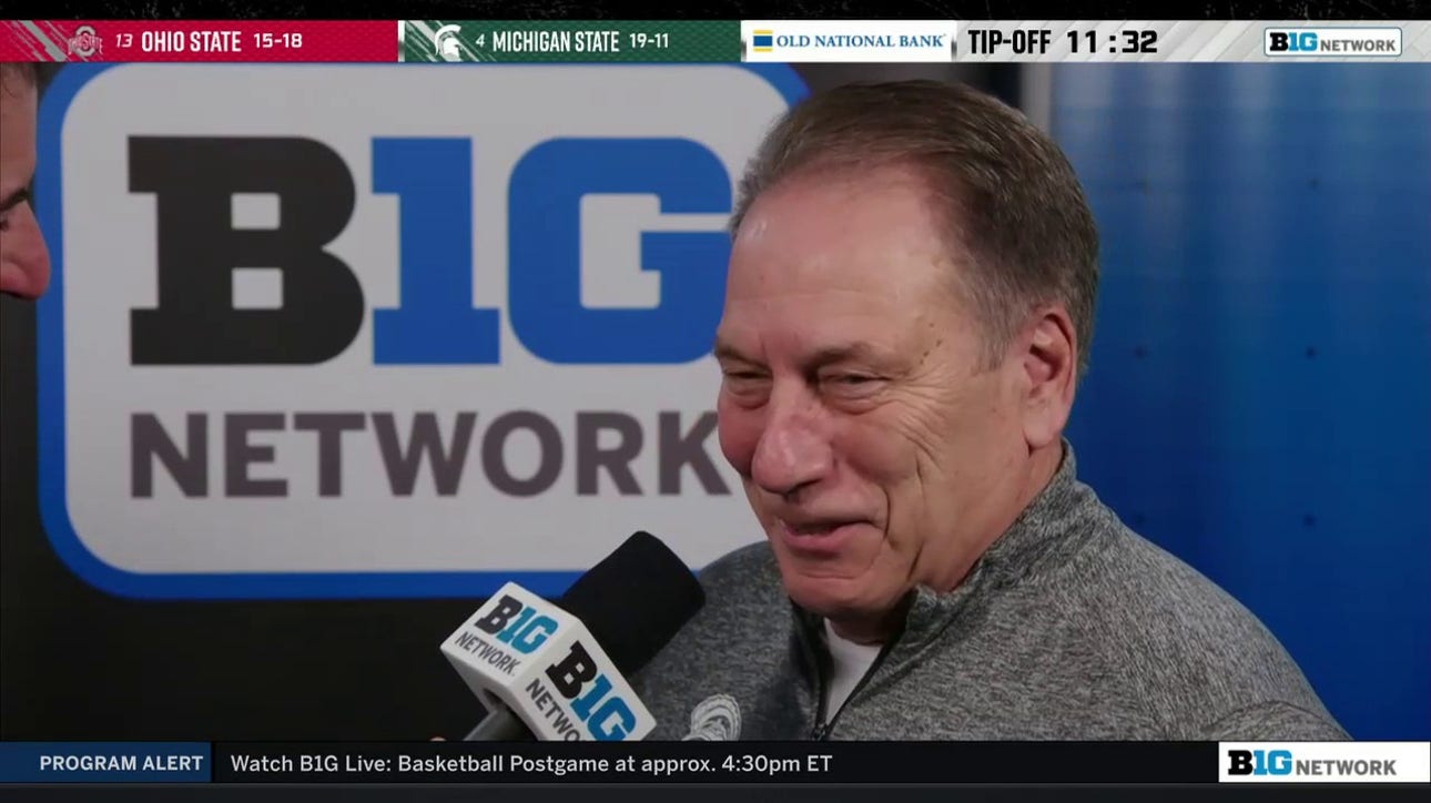 Tom Izzo speaks on Michigan State's growing confidence and the Spartan's matchup vs. Ohio State