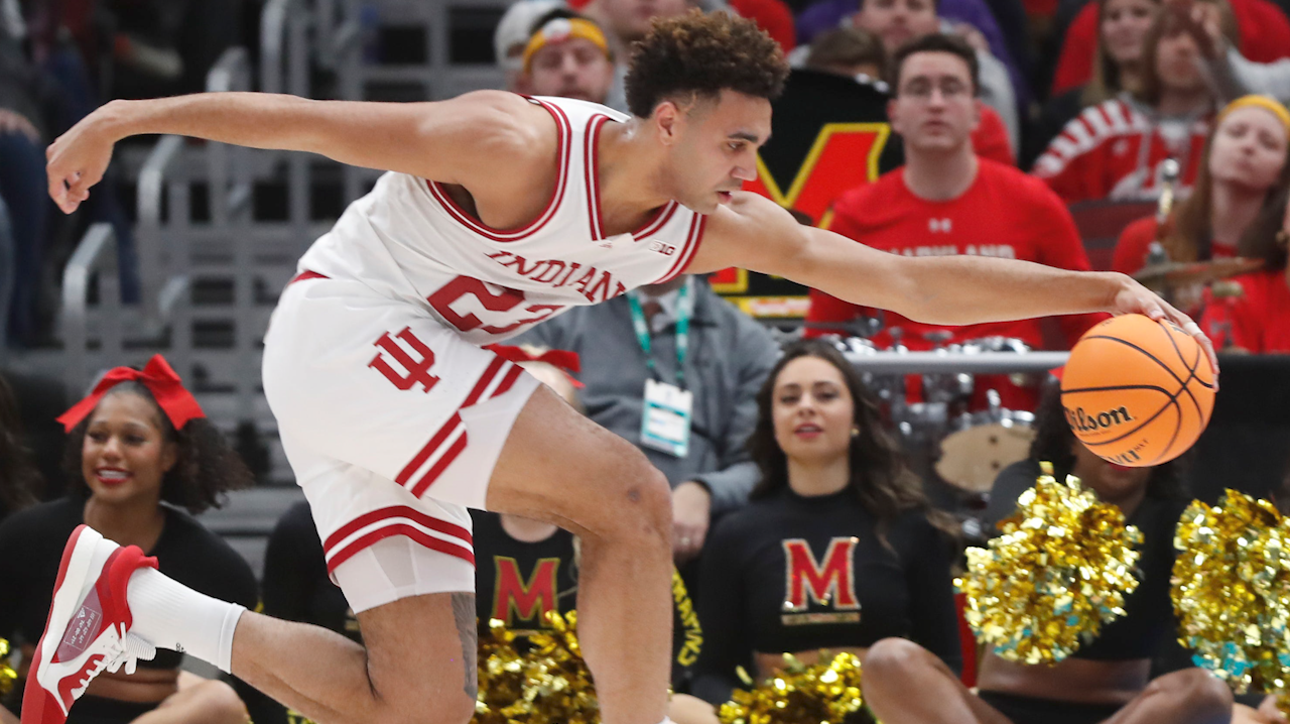 Trayce Jackson-Davis turns into a superhero and scores 24 points to lead Indiana to victory over Maryland
