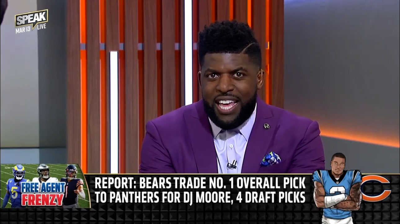 Grading D.J. Moore-Bears trade, Javon Hargrave-49ers four-year, $84M deal | NFL | SPEAK