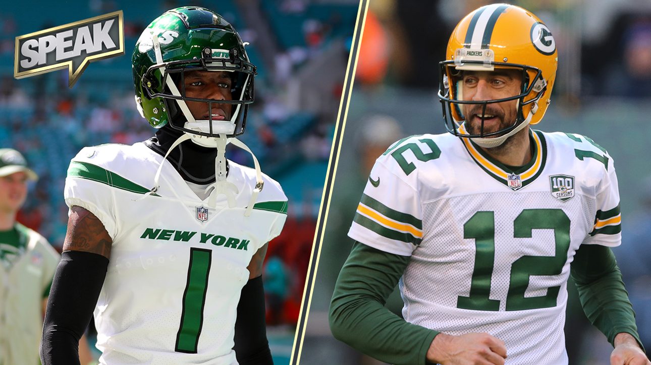 Jets players post cryptic tweets amid Aaron Rodgers’ looming decision | SPEAK