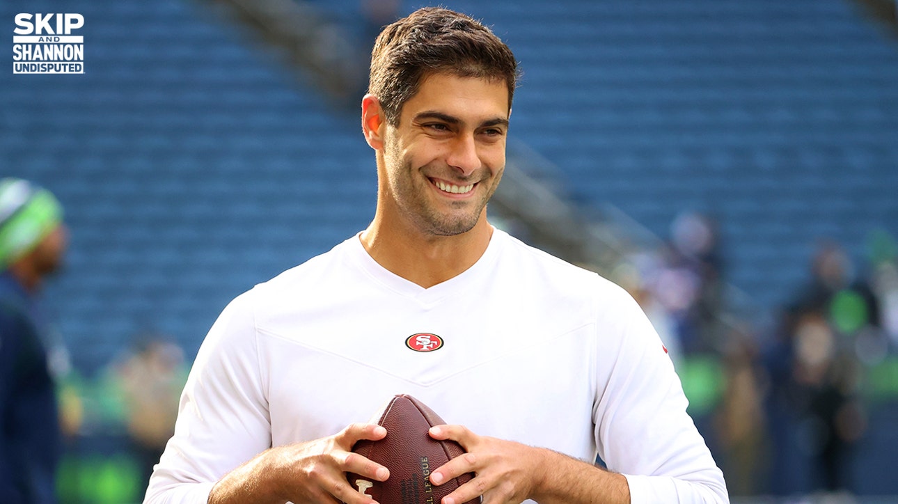 Raiders & Jimmy Garoppolo agree to 3-year deal, is he an upgrade from Derek Carr? | UNDISPUTED