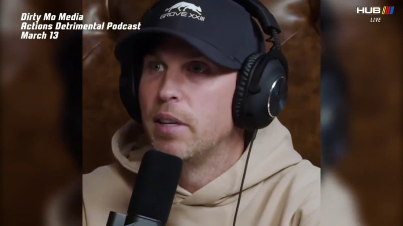 'You're coming with me buddy' – Denny Hamlin on the incident with Ross Chastain on his podcast