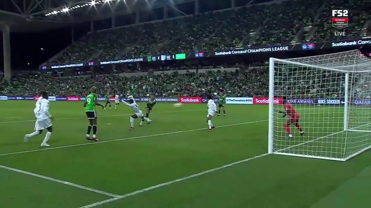 Sebastian Driussi scores with a slick volley to give Austin FC a 1-0 lead