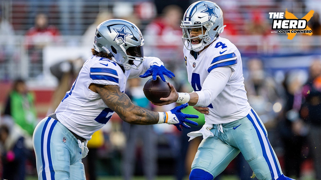 Dak Prescott says seeing Cowboys release Ezekiel Elliott was 'tough' | THE HERD