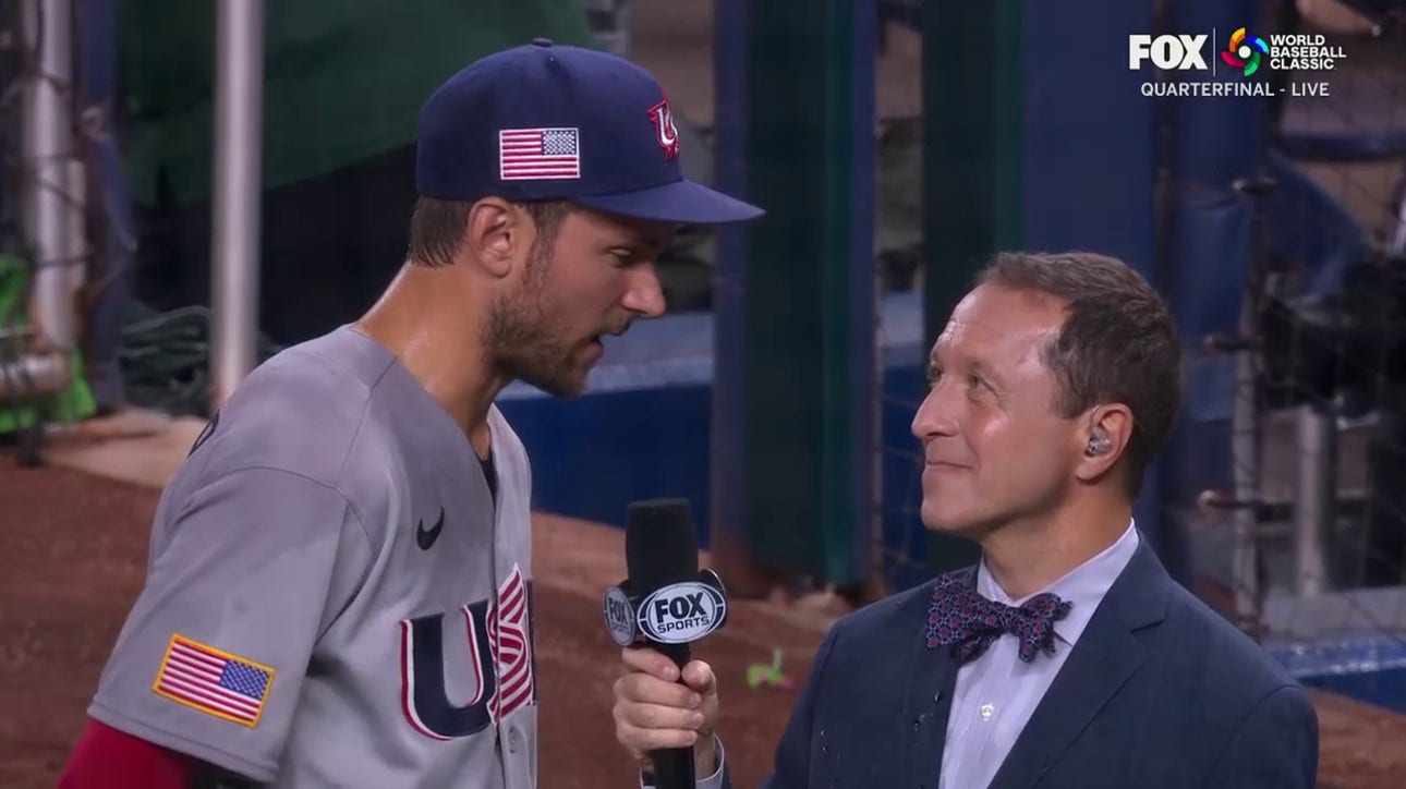 'This helps us get to that goal' - Trea Turner reflects on his grand slam in the USA's 9-7 victory over Venezuela