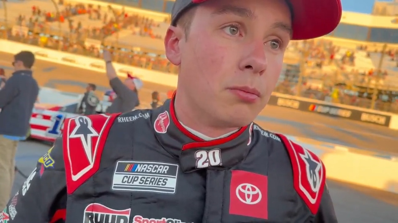 'I was trying to protect as much as I could!' - Christopher Bell speaks on his next-to-last restart at the Richmond Raceway