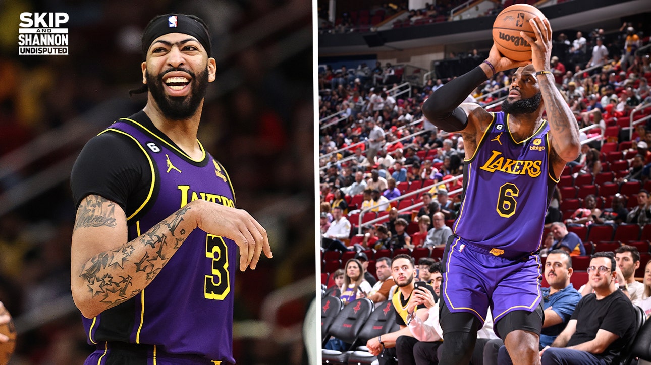 AD, LeBron lead Lakers to win vs. Rockets, No. 7 seed in West | UNDISPUTED