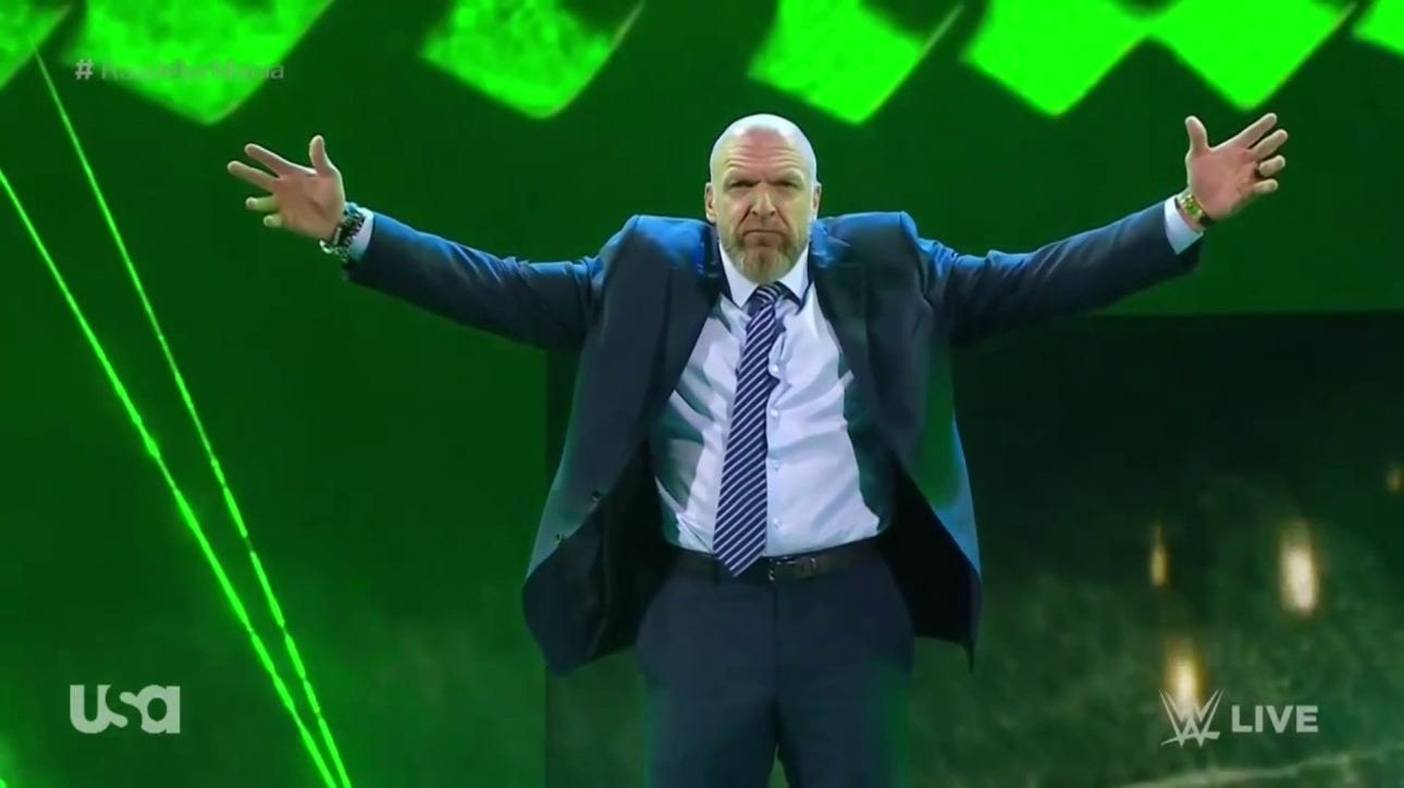 Watch Triple H's entrance on Monday Night Raw following WrestleMania 39 | WWE on FOX