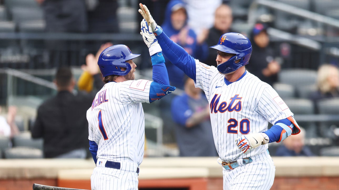 Francisco Lindor and Pete Alonso hit BACK-TO-BACK home runs to seal the Mets' 9-3 victory over the Marlins