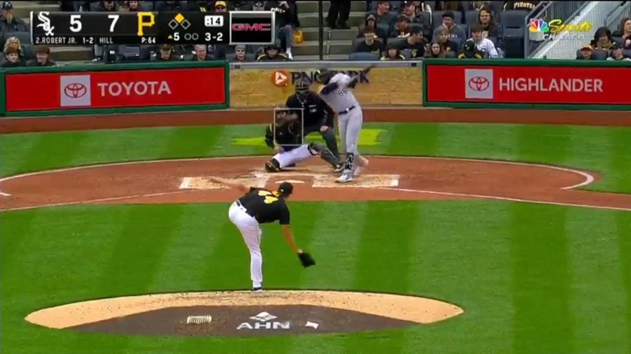 White Sox's Luis Robert Jr. muscles ANOTHER go-ahead two-run home run in the fifth inning