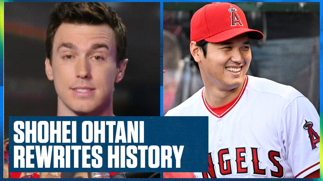 Shohei Ohtani makes history, AL MVP race, and Angels samurai helmet | Flippin' Bats
