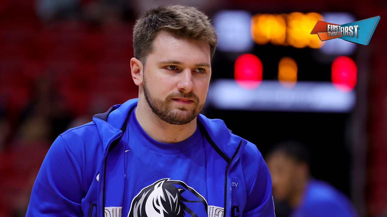 Luka Dončić ‘happy’ in Dallas amidst trade rumors | FIRST THINGS FIRST