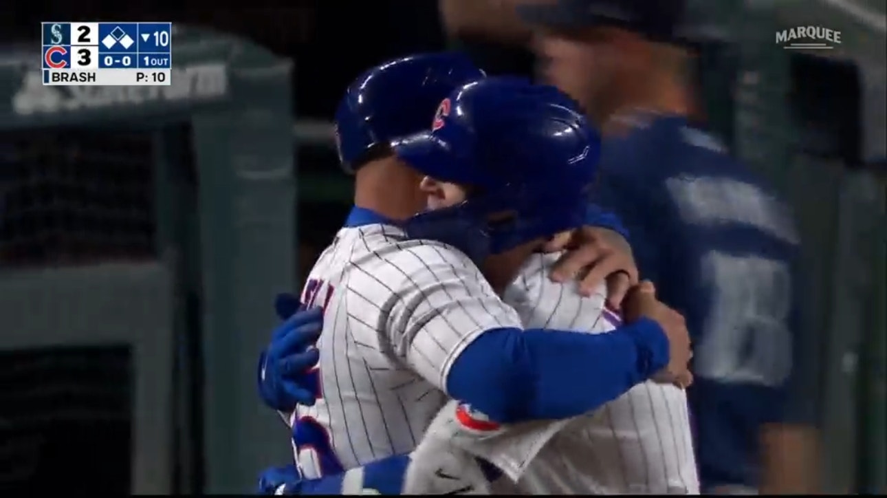 Cubs' Nico Hoerner hits a WALK-OFF RBI single in extras for a 3-2 win against the Mariners