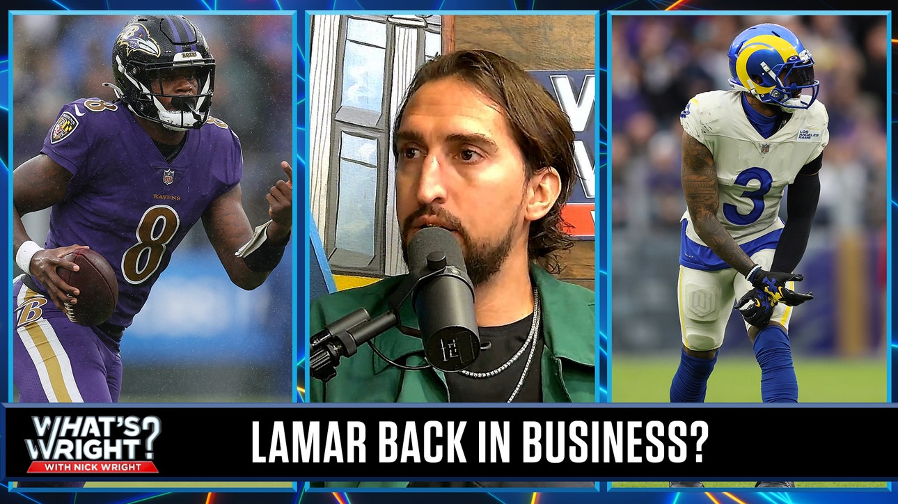 So ... is Lamar back? Nick reacts to OBJ-Ravens signing | What's Wright?