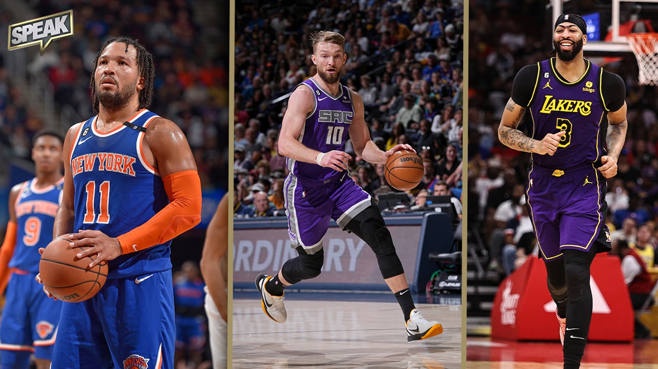 Jalen Brunson, Kings, AD highlight Acho's biggest NBA surprises this season | SPEAK
