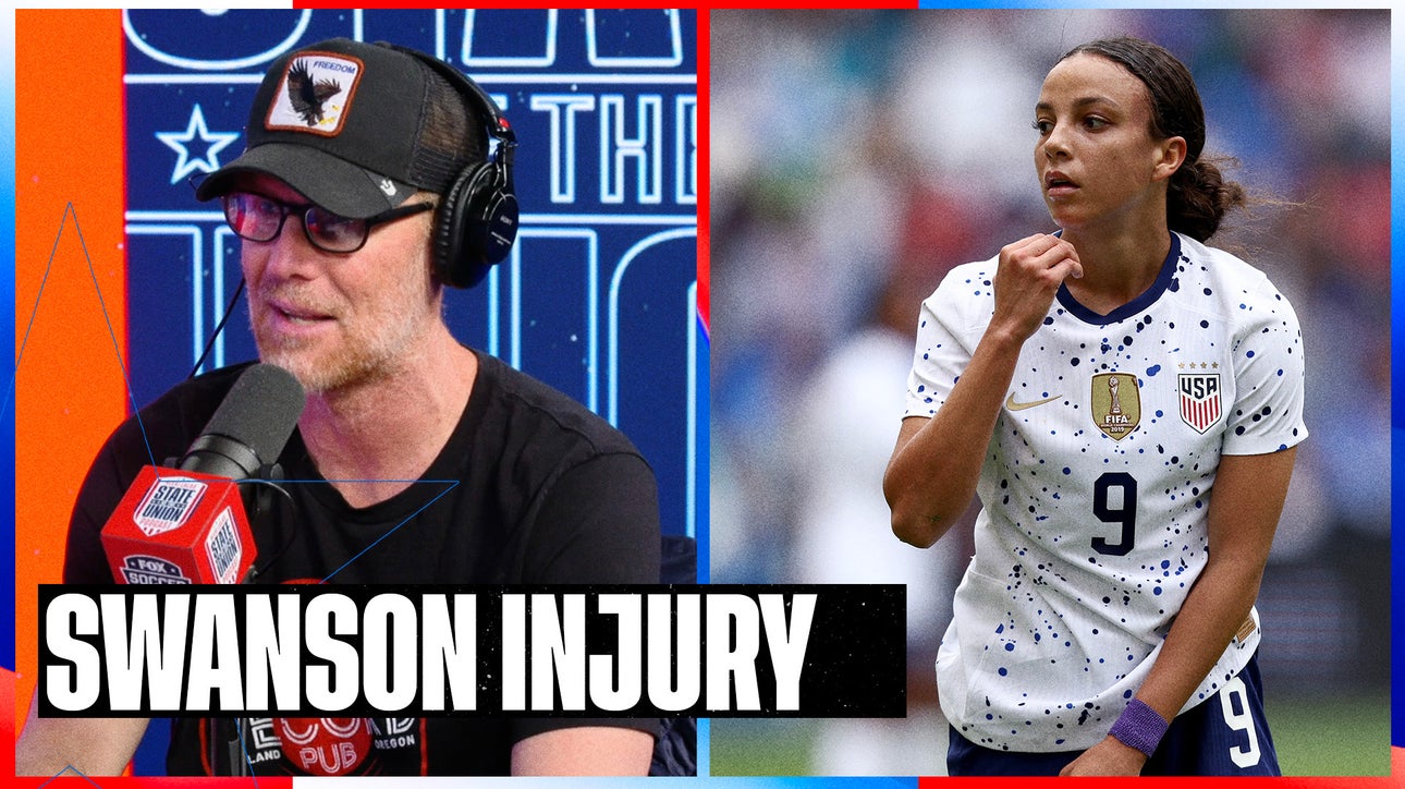 Alexi Lalas reacts to Mallory Swanson's injury with USWNT | SOTU
