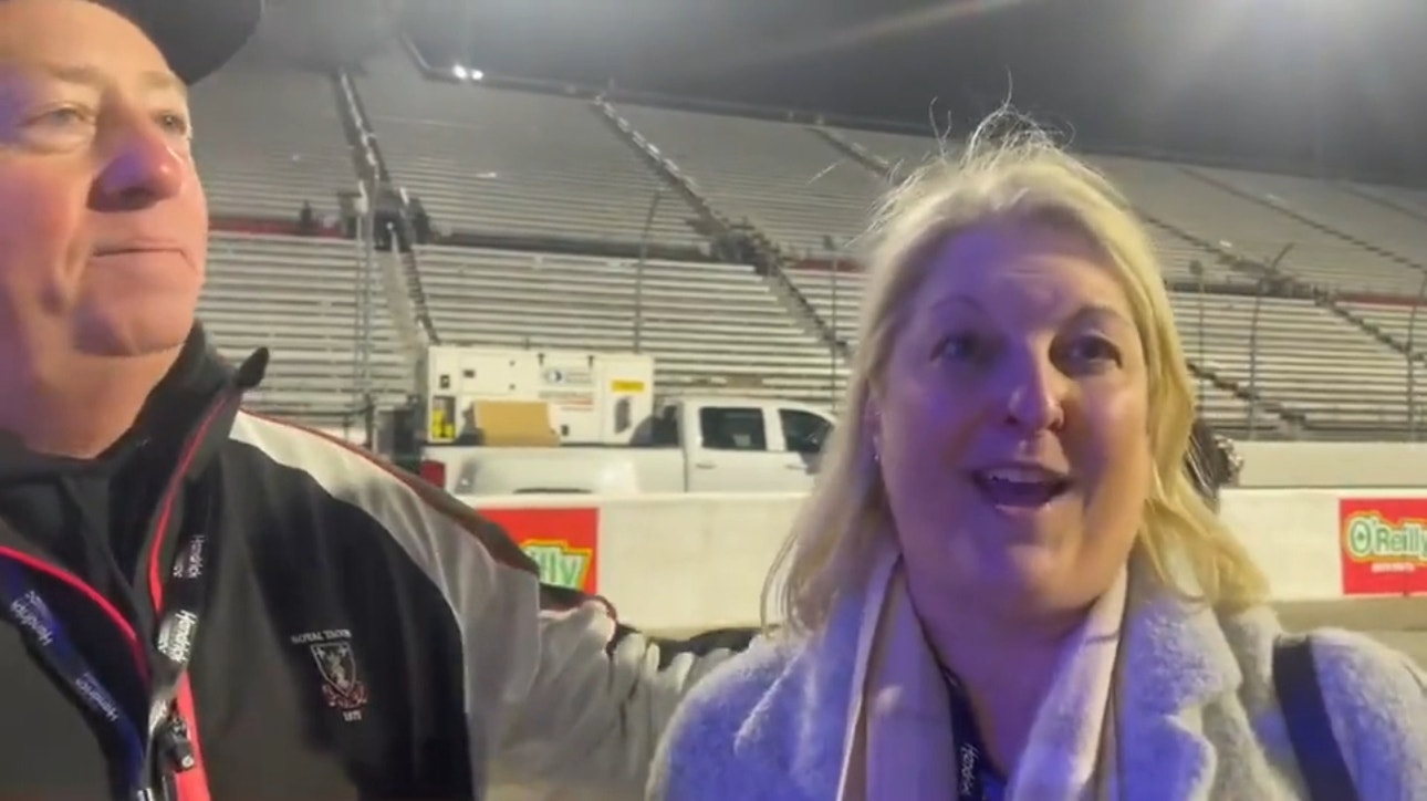 NASCAR Flashback: Dana and Bill Byron talk following the Martinsville win by their son, William