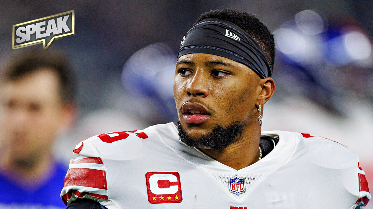 Is Saquon Barkley making the right decision by not signing the franchise tag? | SPEAK